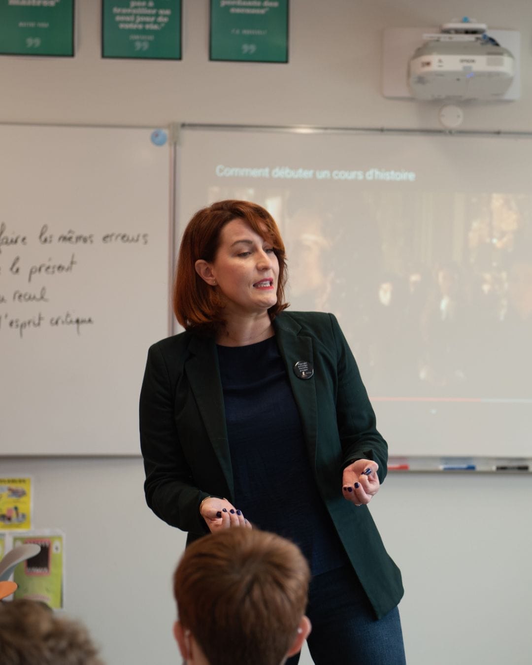 Juline enseigne la Classe Autonome