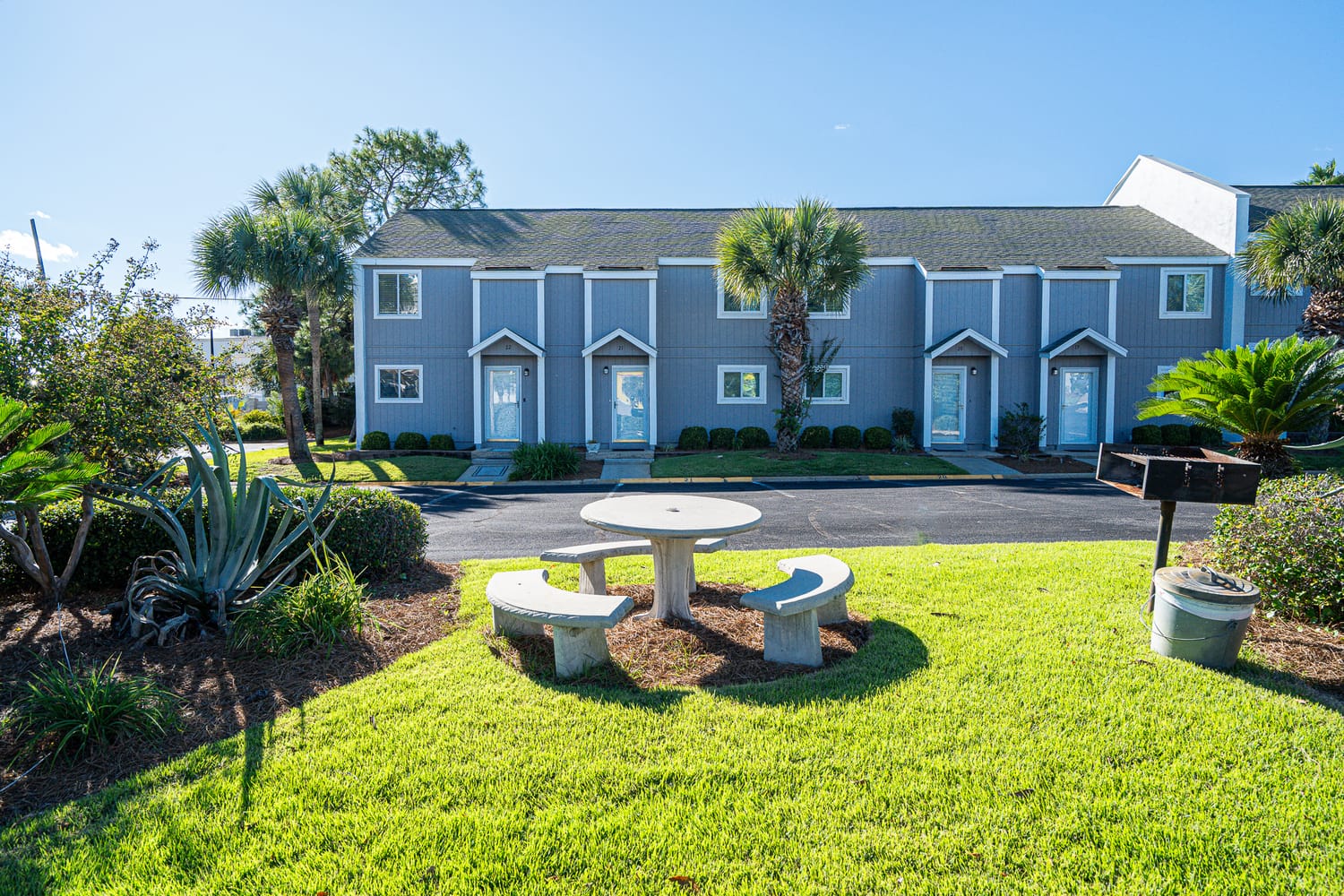 South bay by the gulf front exterior with seating