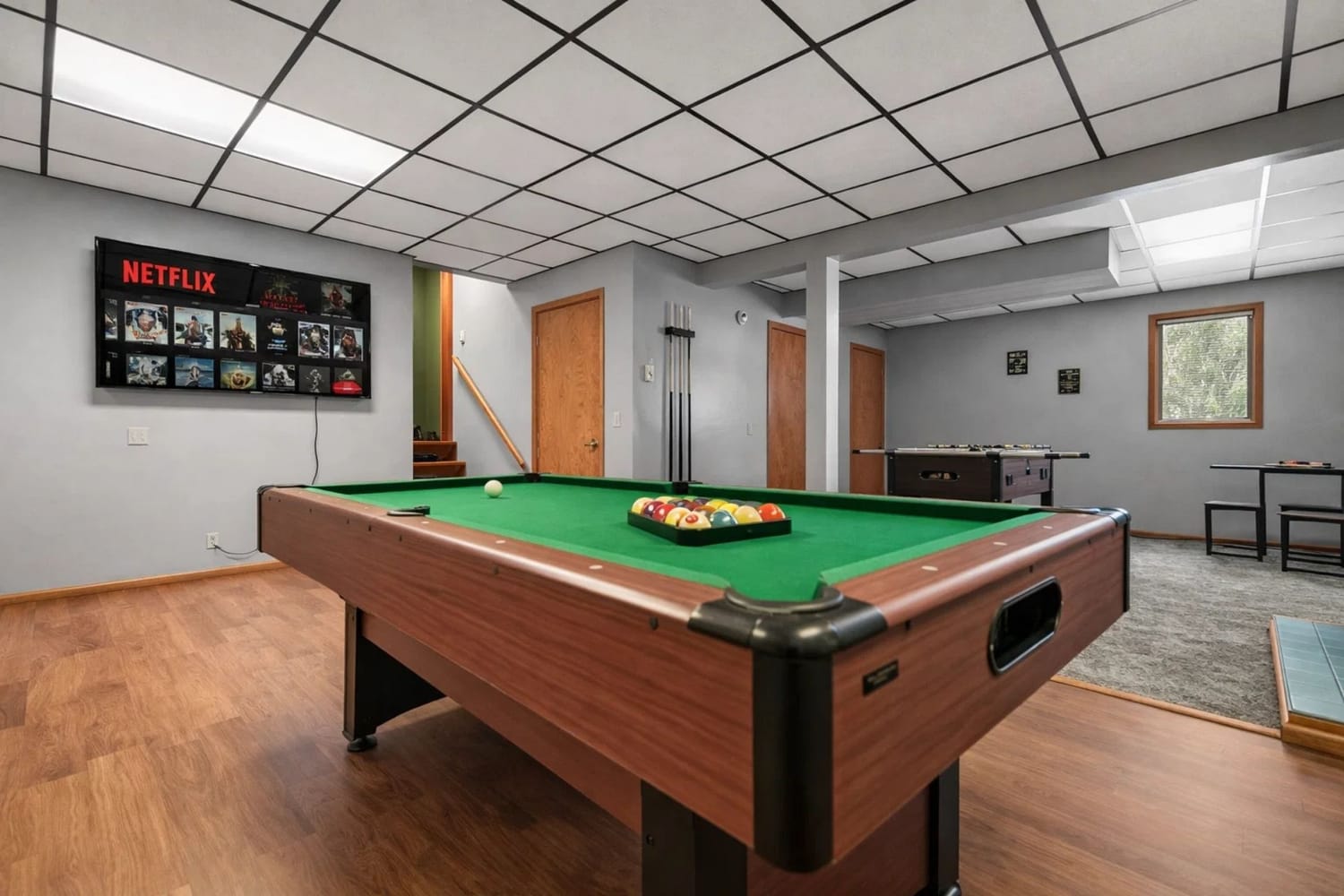 Bass Lake Vacation Home Rental Gameroom shot 1
