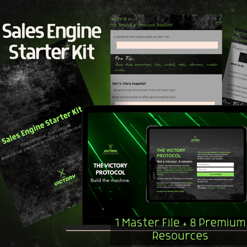 Sales Engine Starter Kit