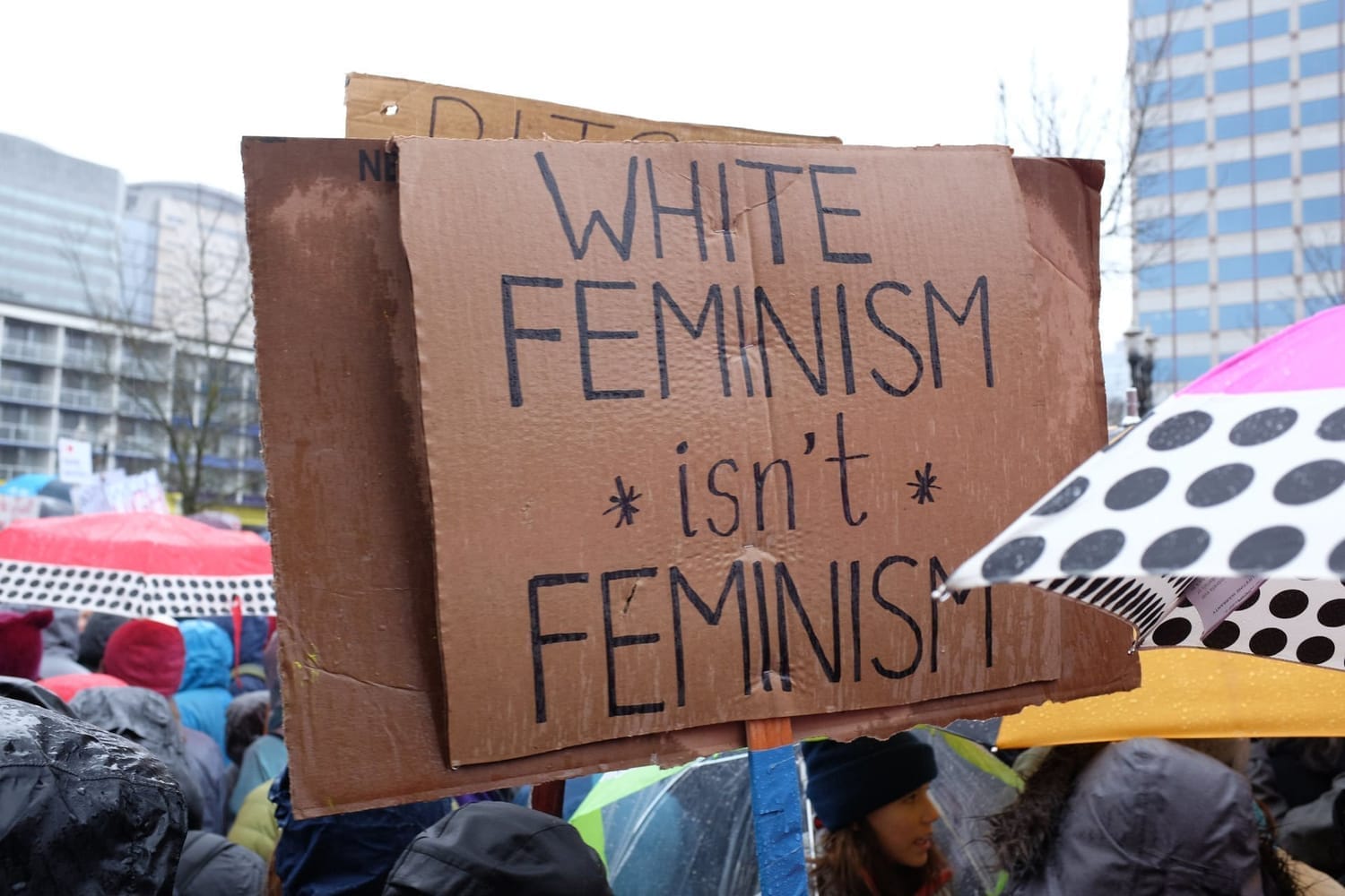 WHITE FEMINISM IS NOT FEMINISM