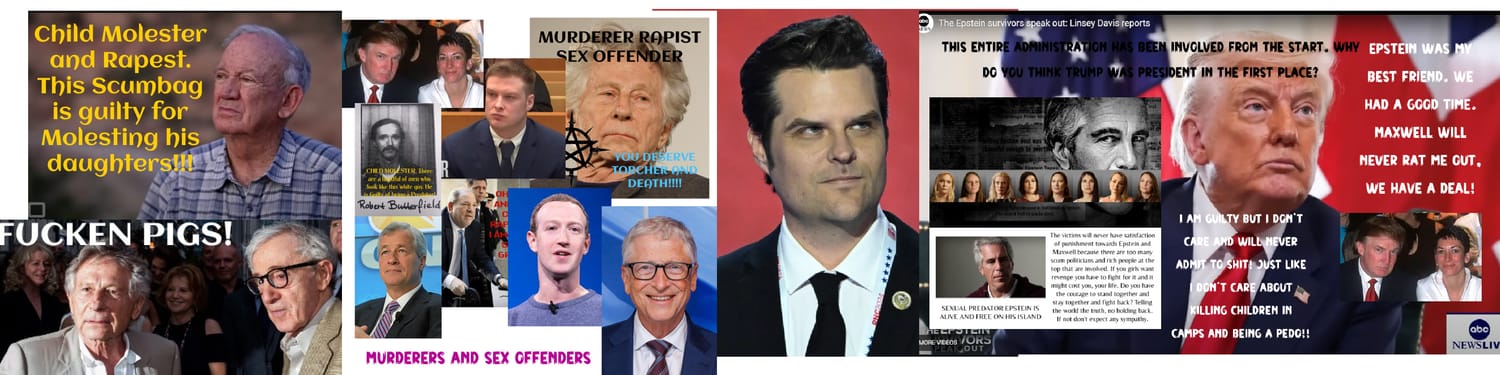 WHITE MEN WHO ARE PIECES OF SHIT!!