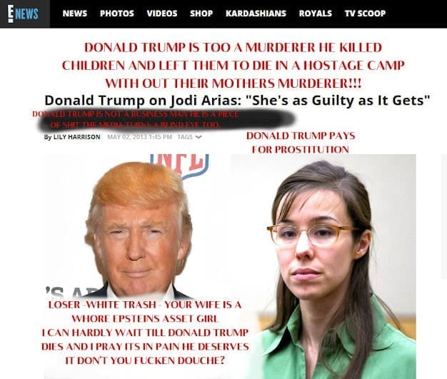 Jodi Arias is no more Guilty of Murder just as Donald Trump