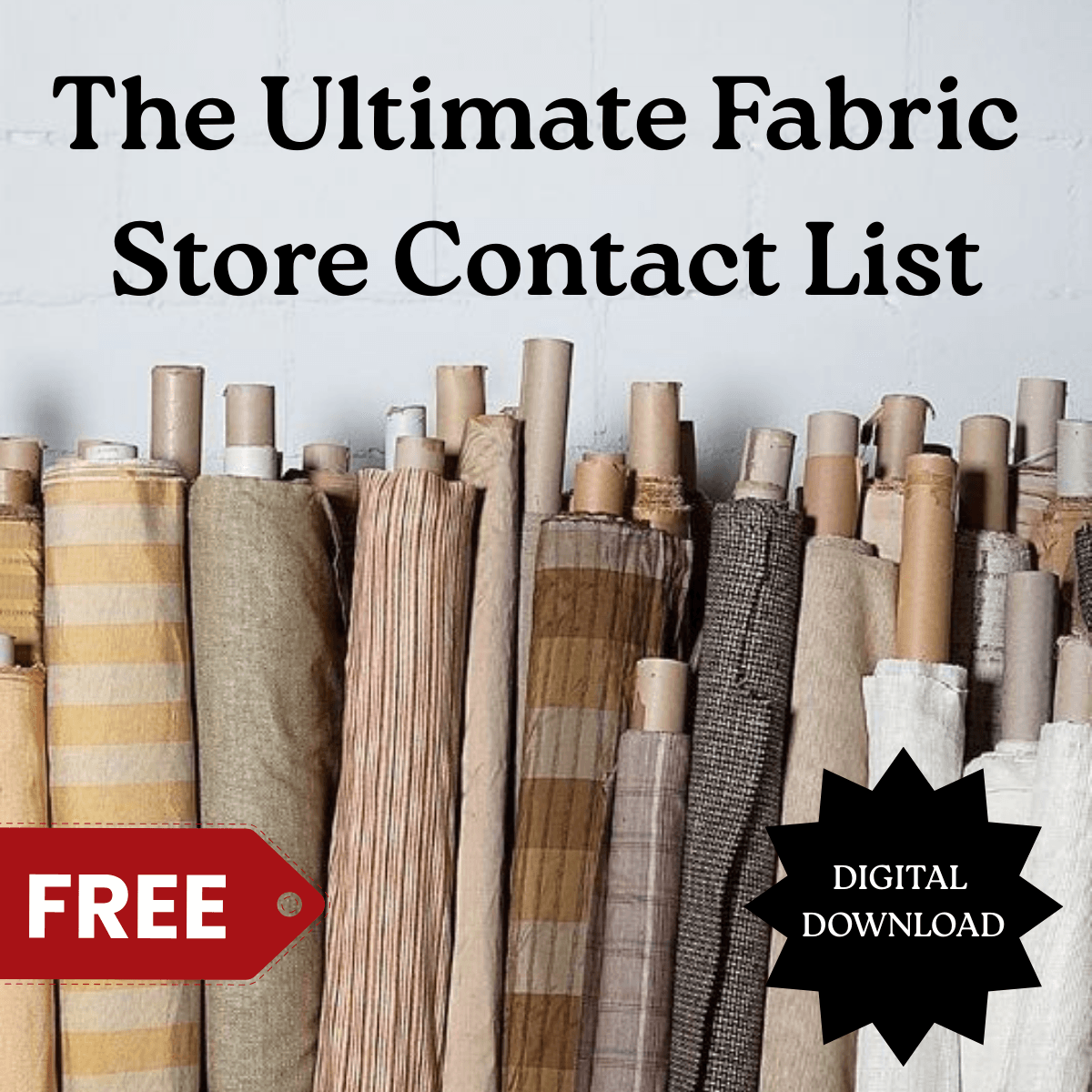 The Ultimate Fabric Store Contact List