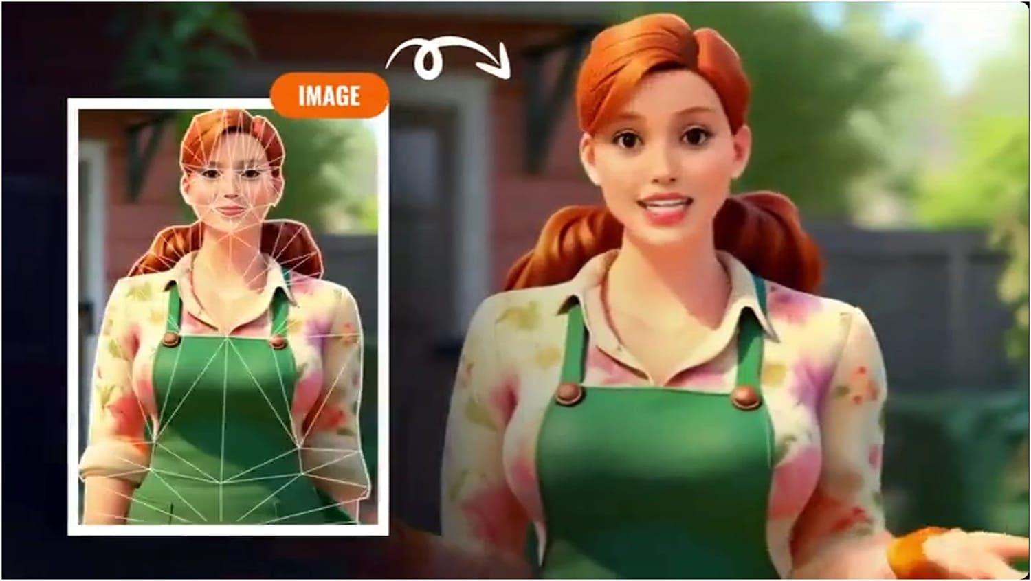 Create Cartoon Talking Photos preview