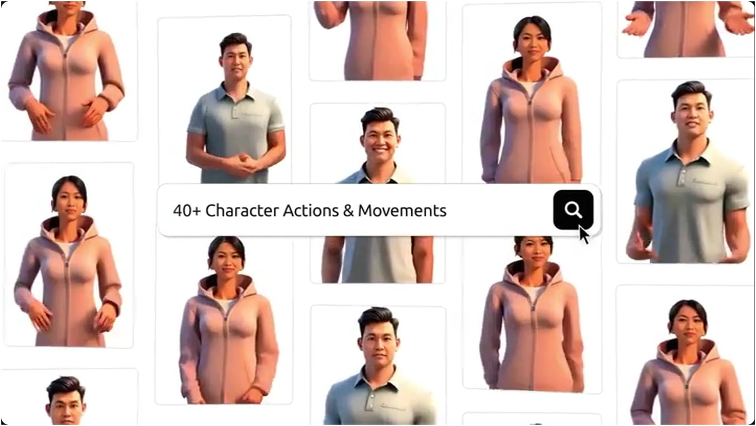 40+ Character Actions & Movements video preview