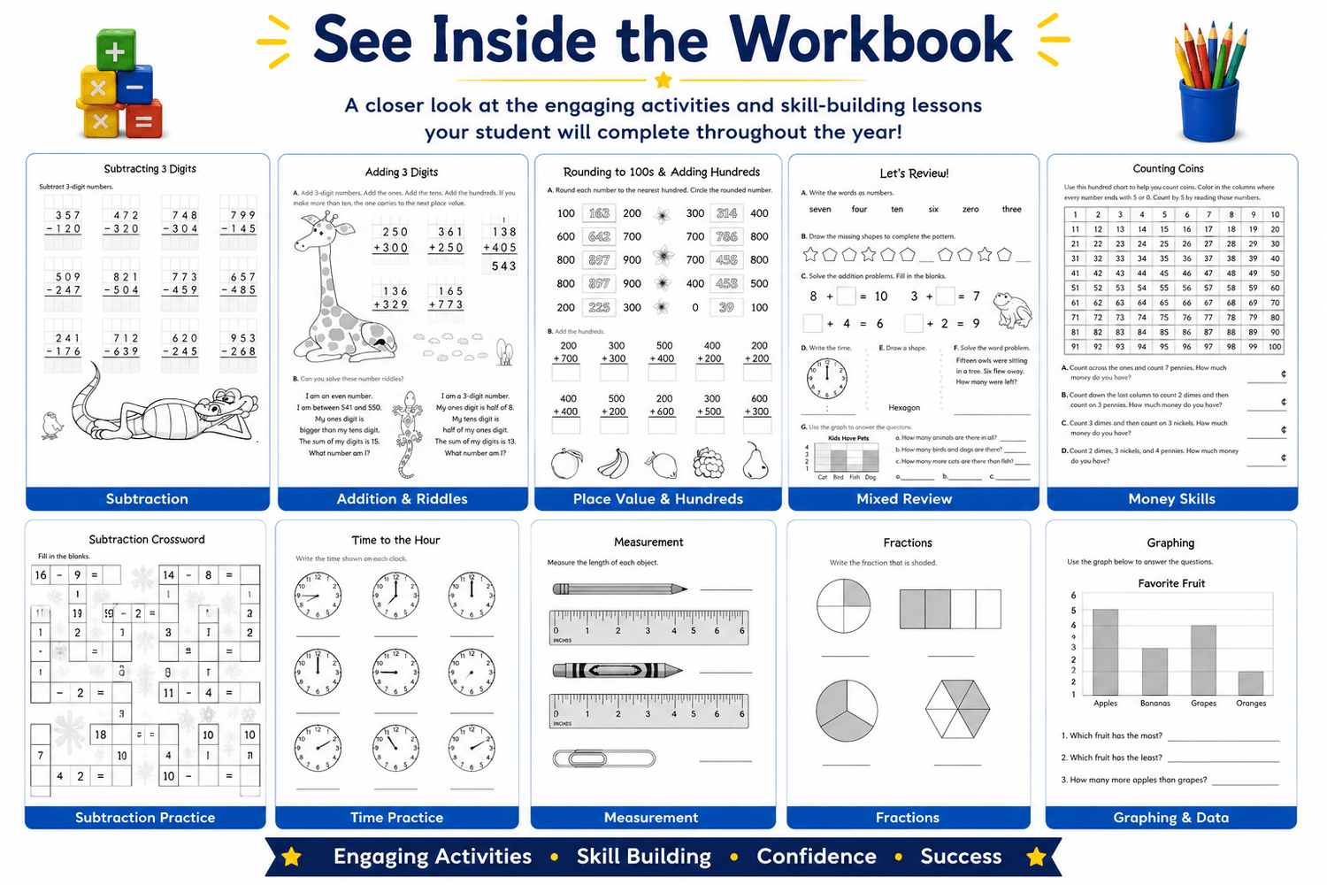2nd Grade Homeschool Math Curriculum | Newberry Academy