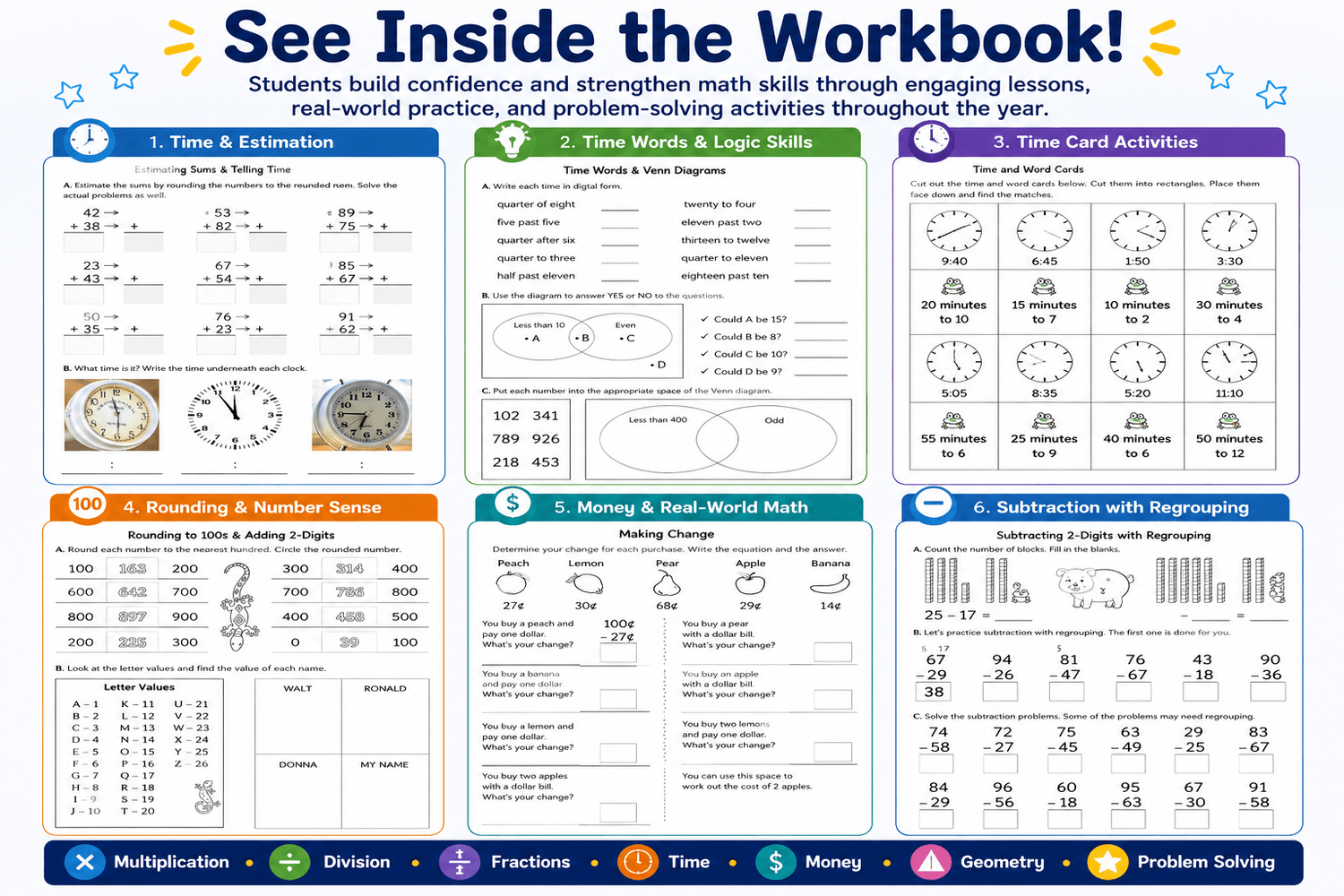 3rd Grade Homeschool Math Curriculum | Newberry Academy