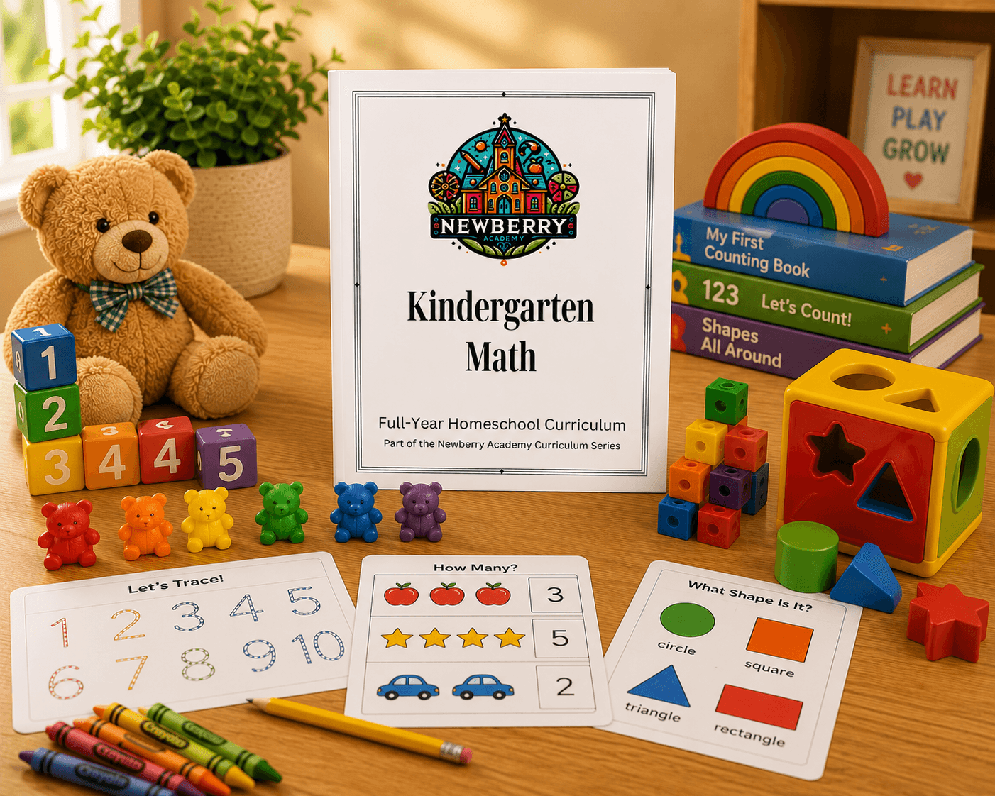 Kindergarten Homeschool Math Curriculum | Newberry Academy