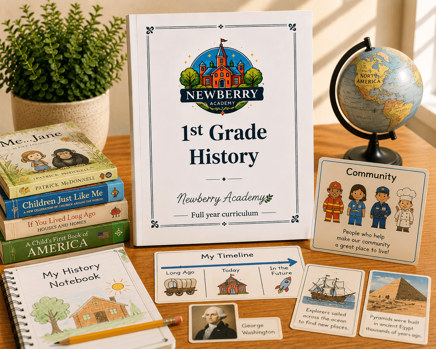 1st Grade Homeschool History Curriculum | Communities & Geography