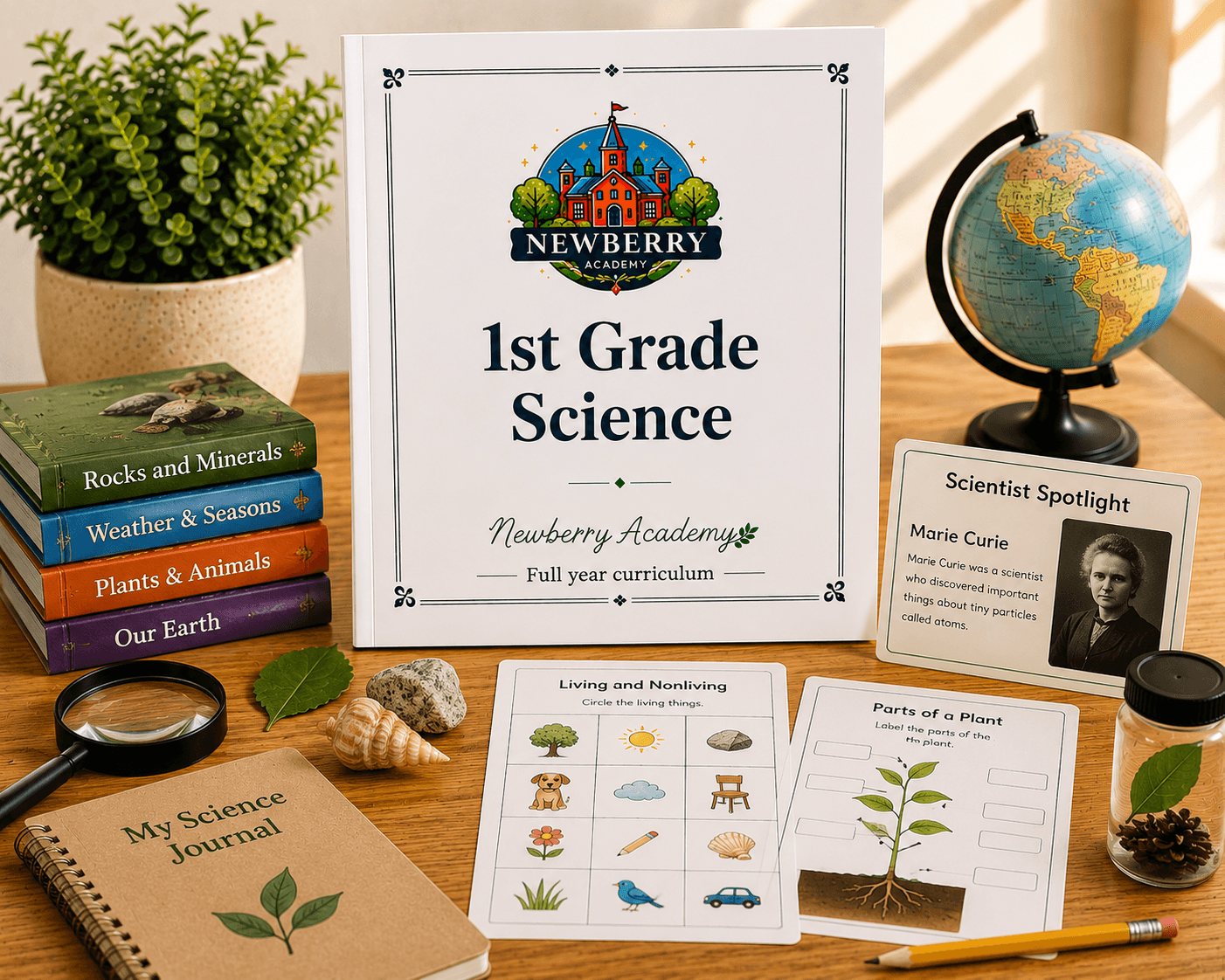 1st Grade Homeschool Science Curriculum | Newberry Academy