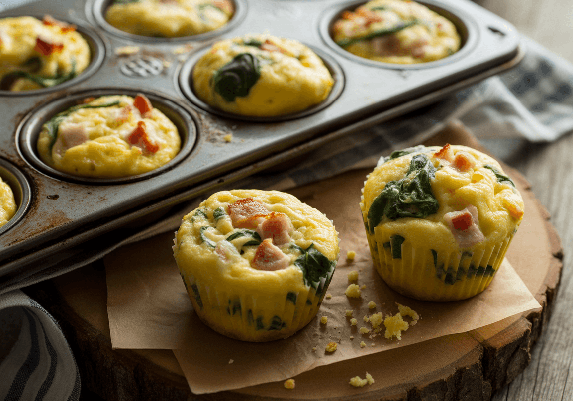 Keto Breakfast Egg Muffins
