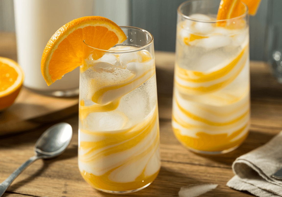 Keto Sparkling Orange Creamsicle