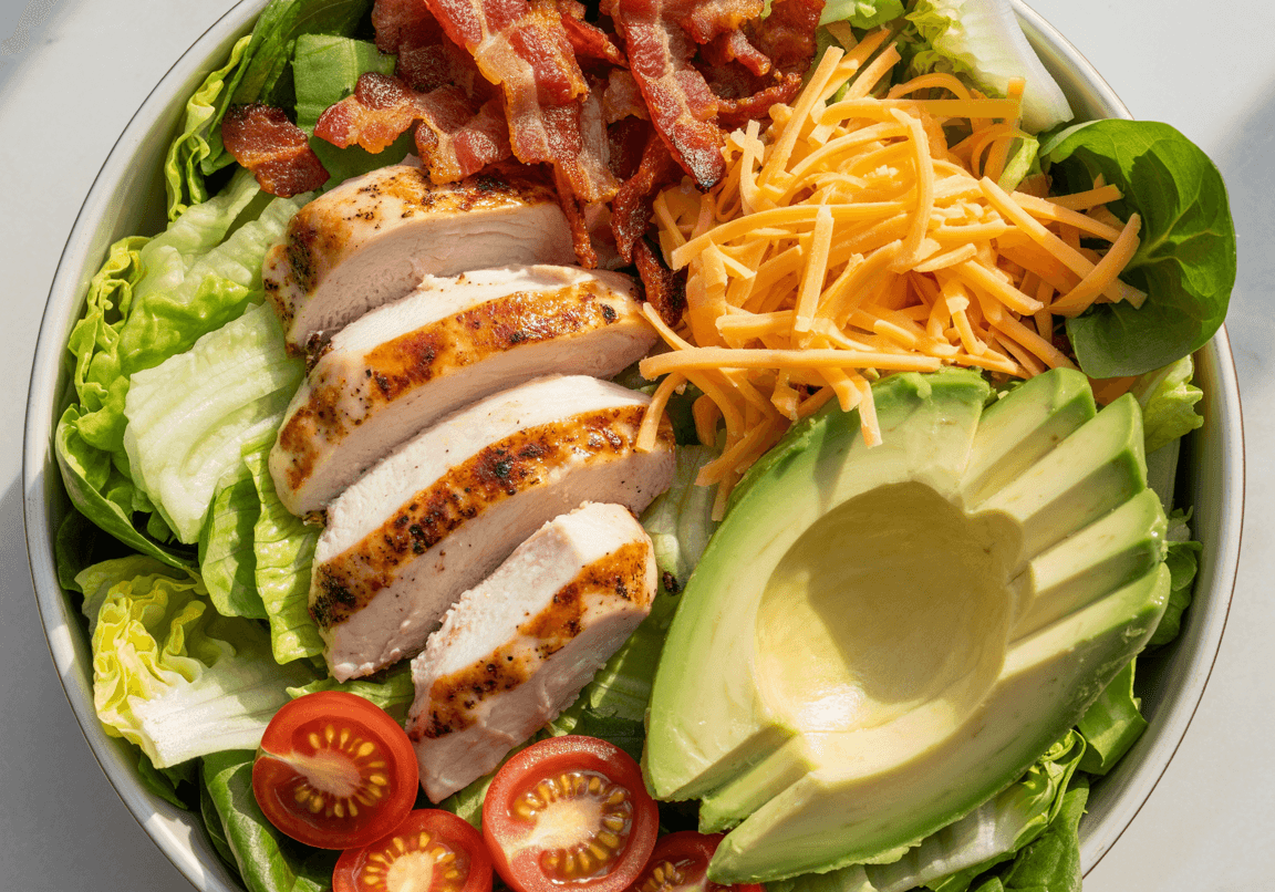 Keto Chicken Bacon Ranch Bowls
