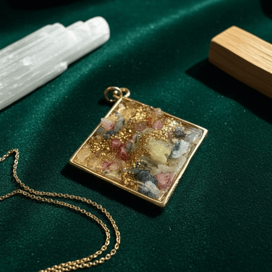 The Ascension Prism Orgonite Pendant