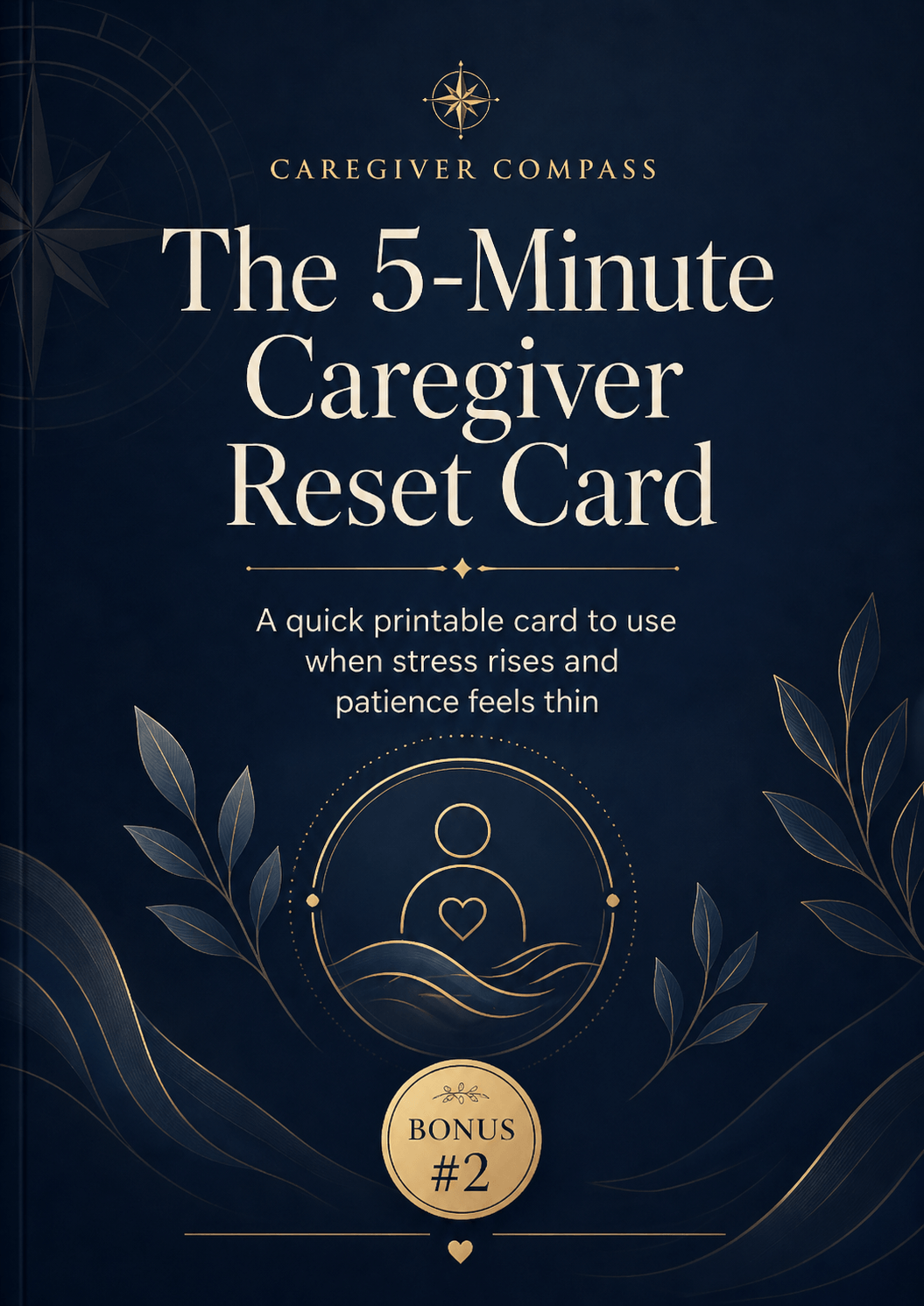 The 5-Minute Caregiver Reset Card cover