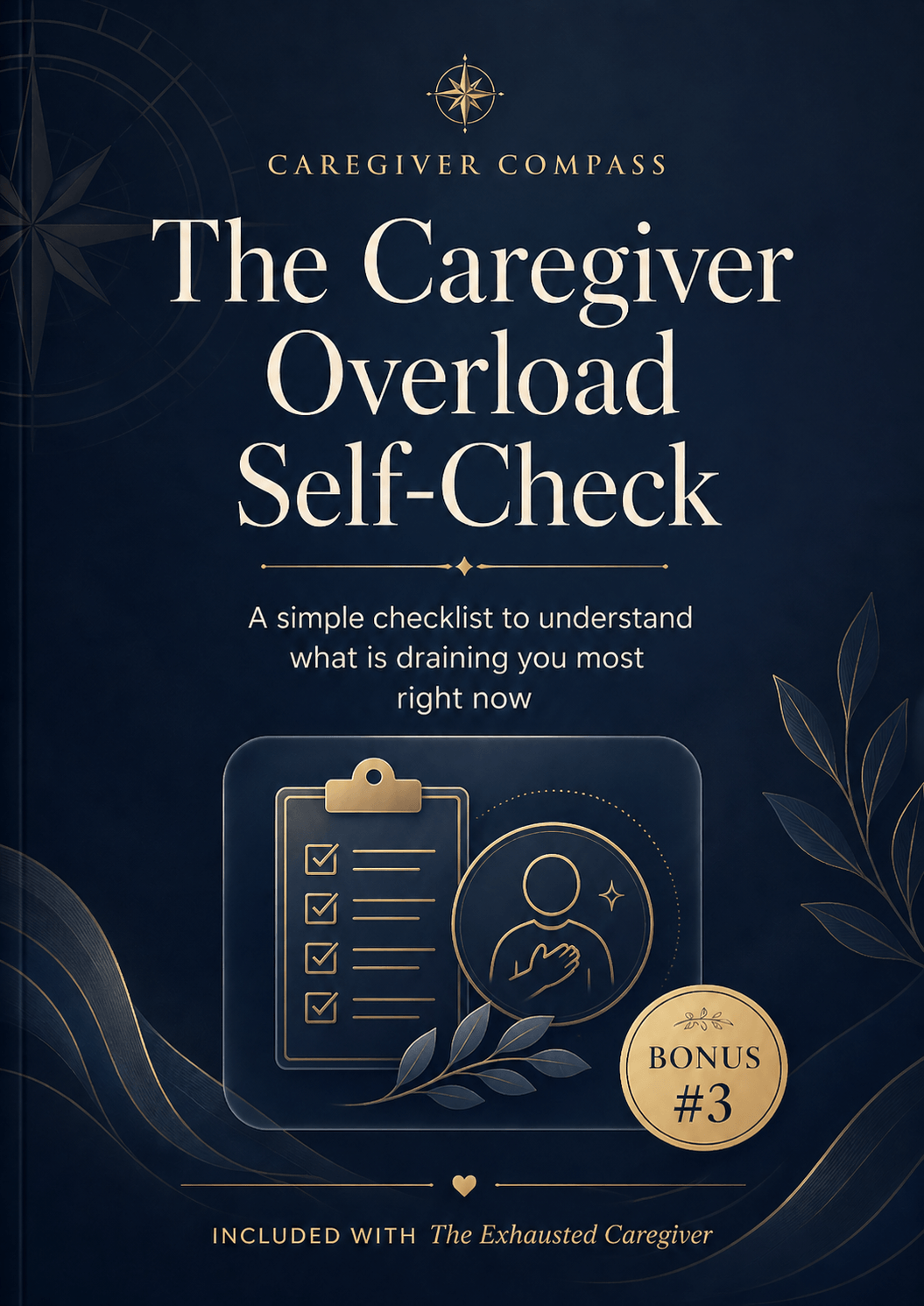 The Caregiver Overload Self-Check cover