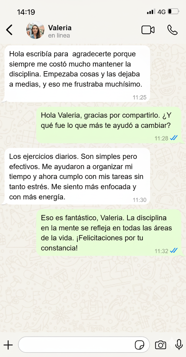 Testimonio de Valeria