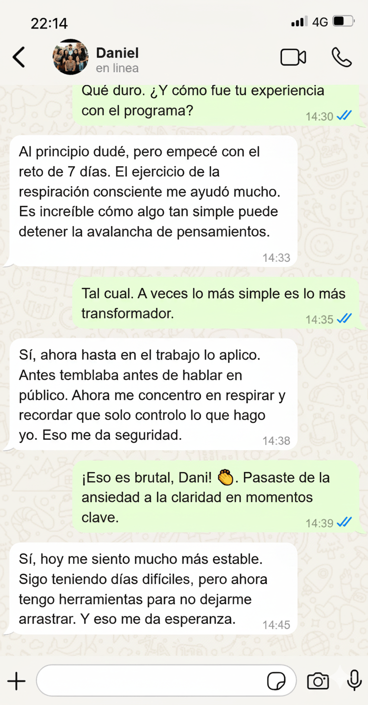 Testimonio de Daniel