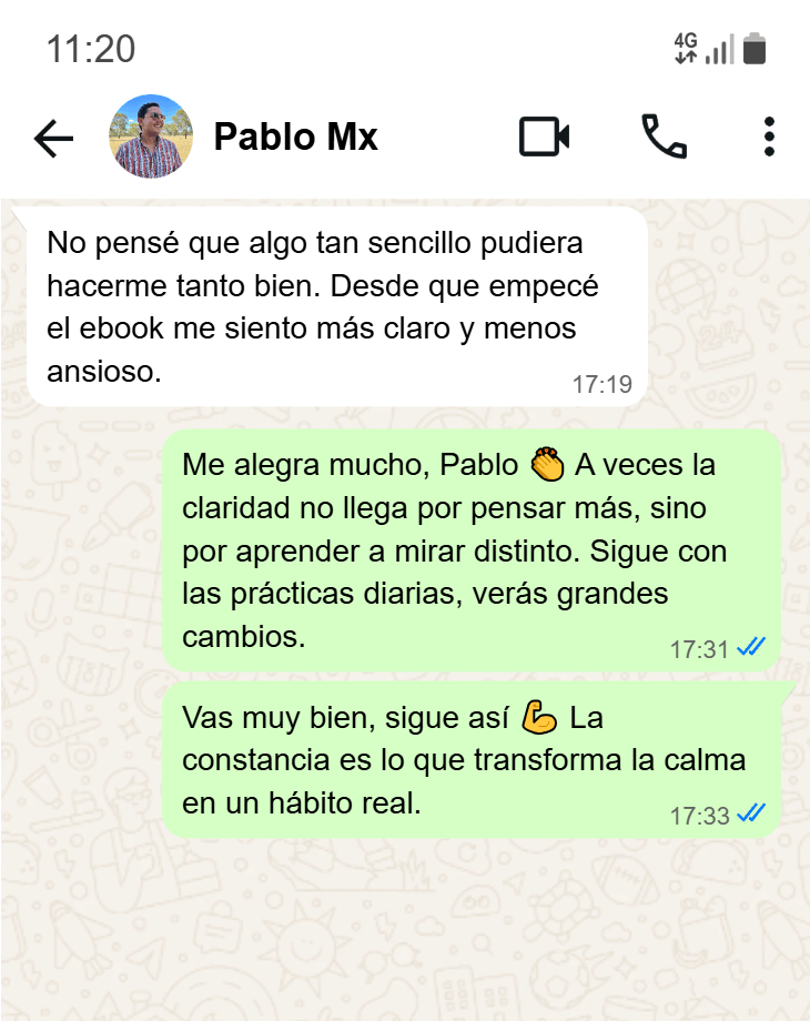 Testimonio de cliente 1