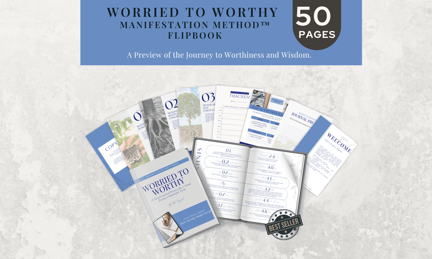 Start your journey with Preview of Worried to Worthy Manifestation Method now!