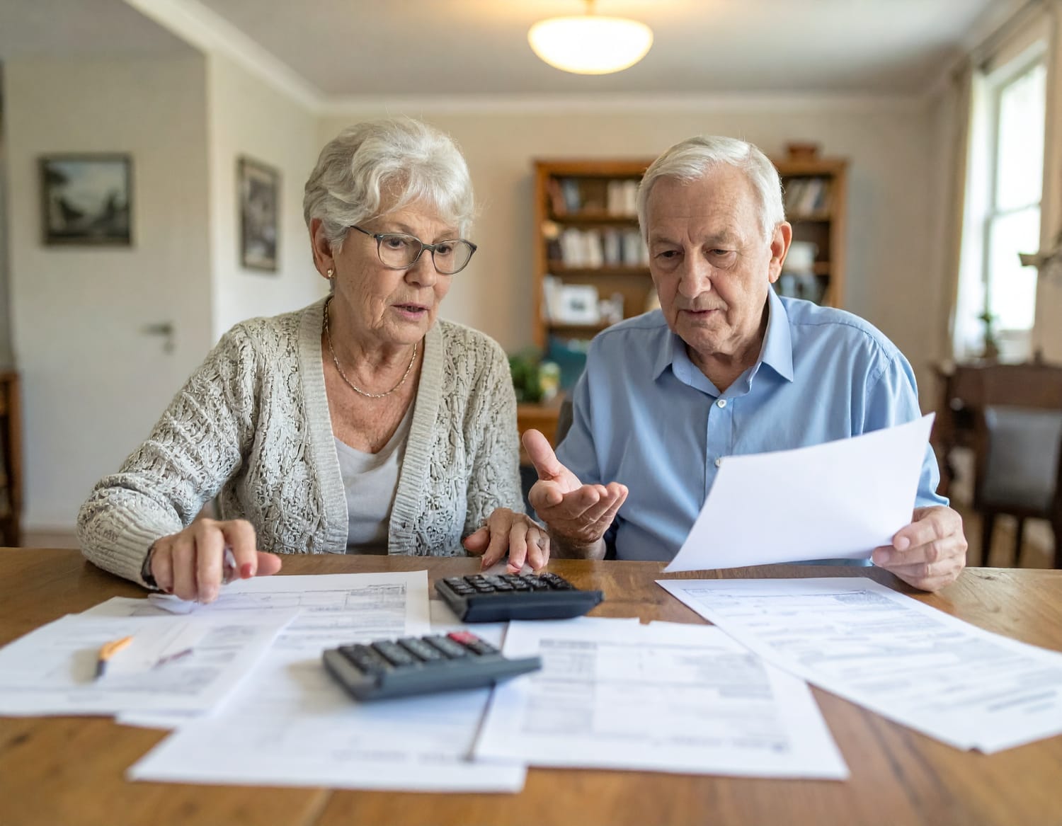 Ageing South African parents managing finances independently