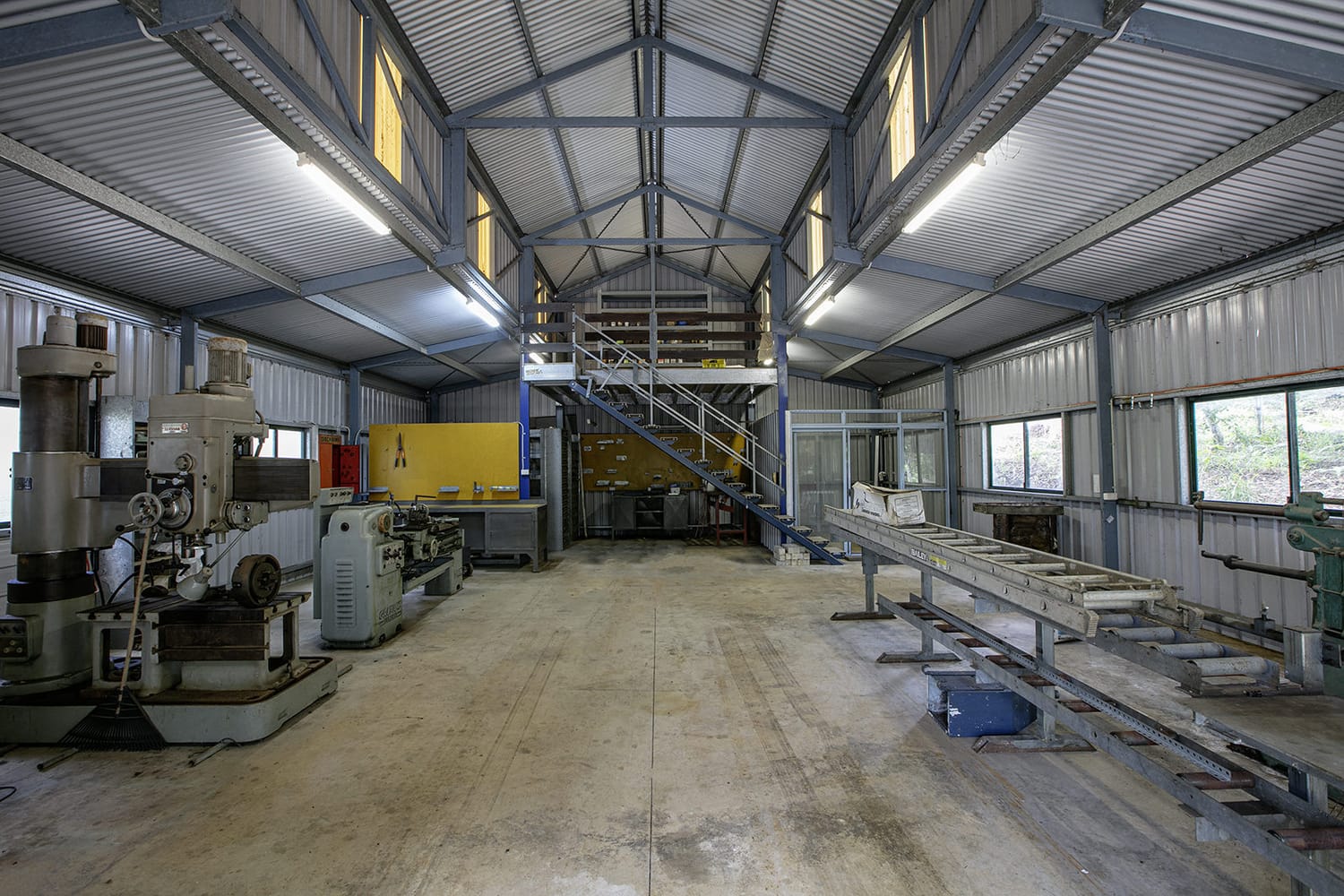 Workshop interior
