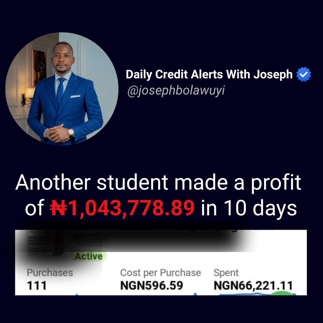 daily credit alerts with Joseph