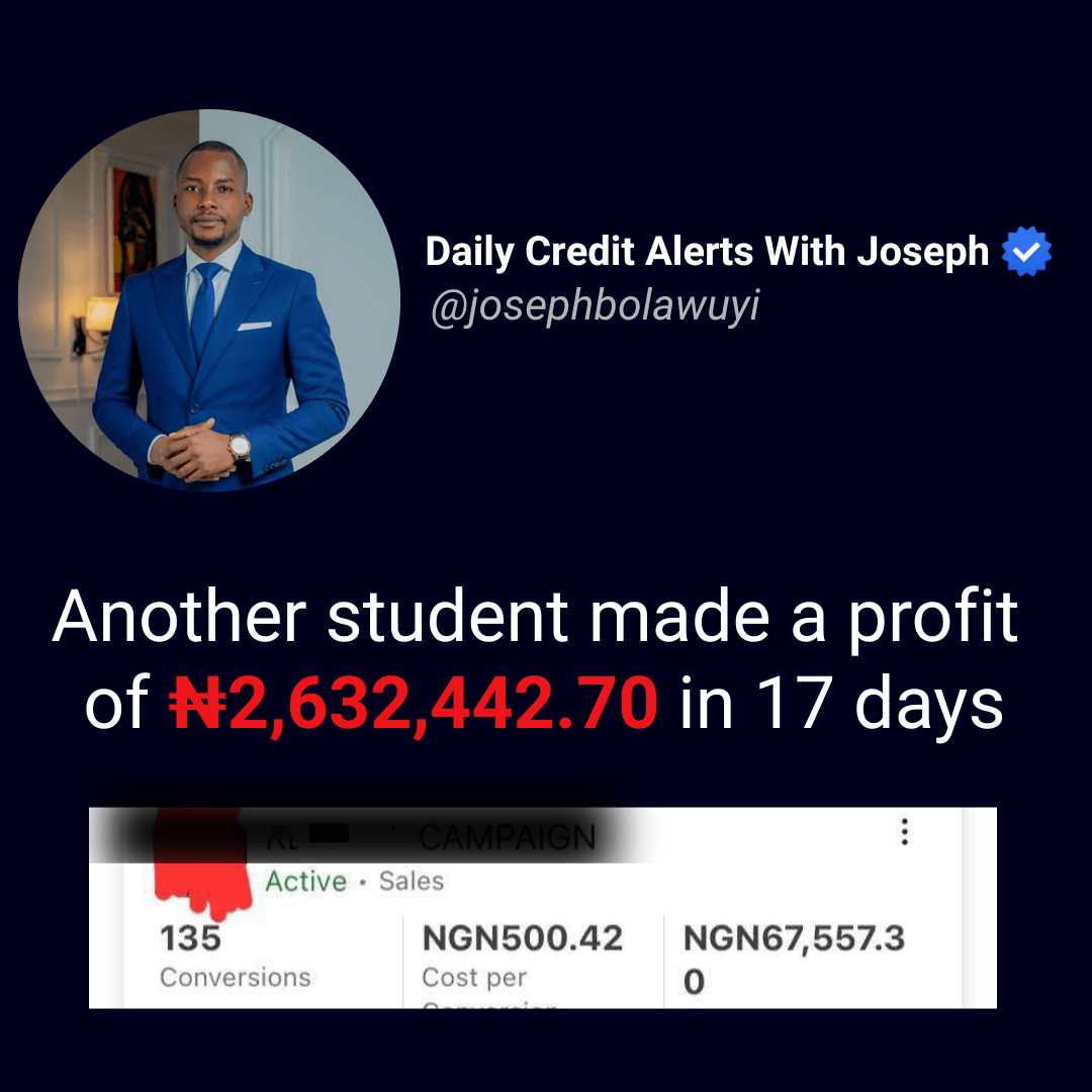 daily credit alerts with Joseph
