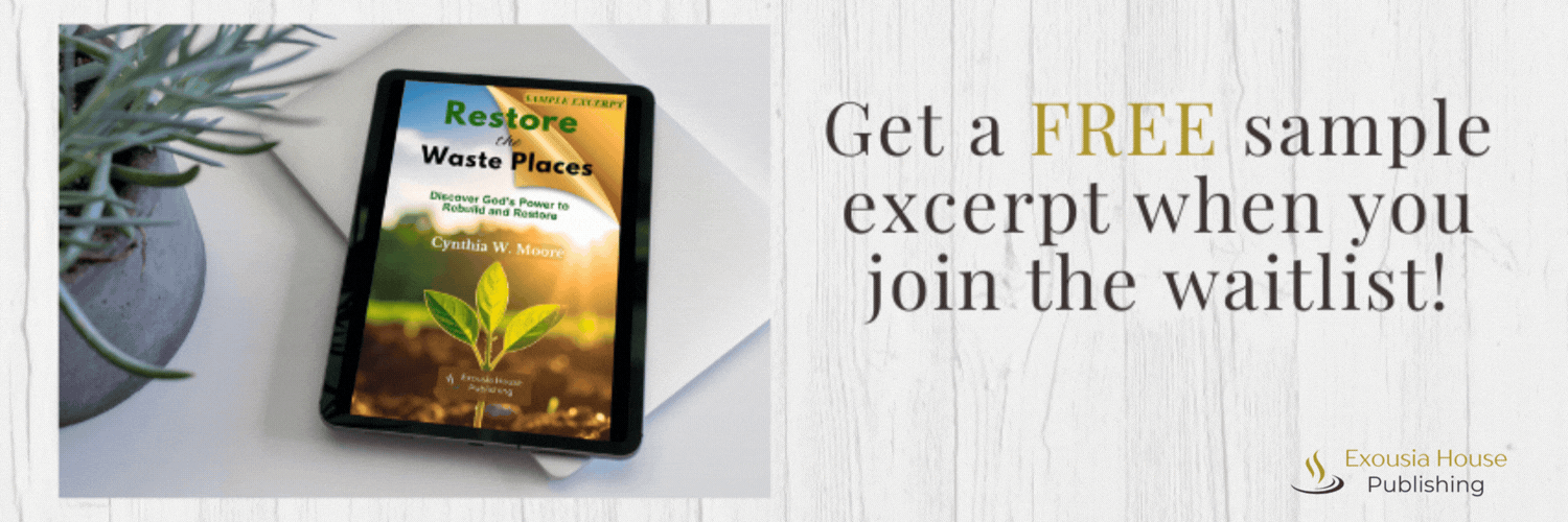 Restore the Waste Places book cover with a clickable link to the free sample excerpt
