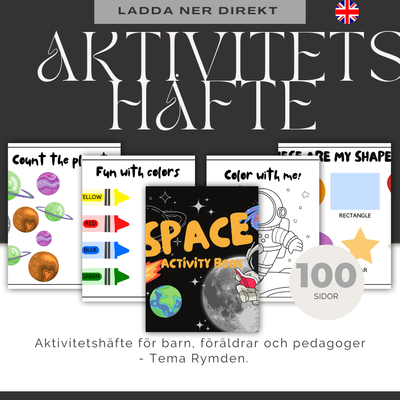 Aktivitetshäfte- Rymden ( Engelska)