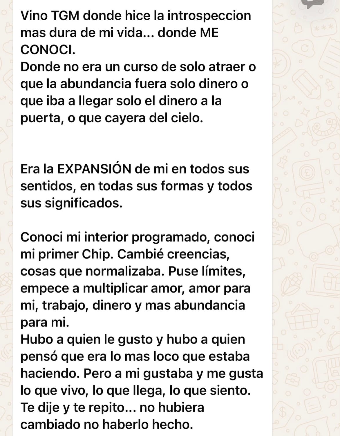 Testimonio 1