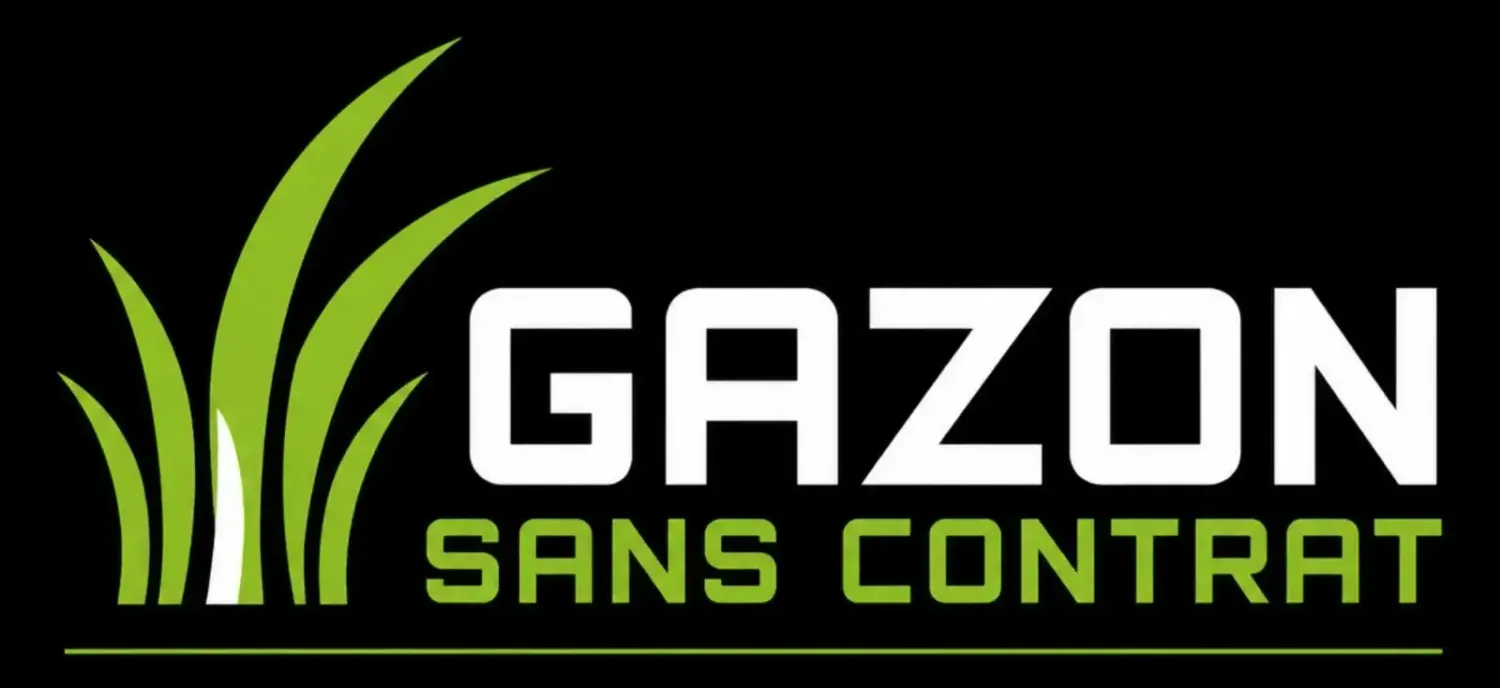 Logo de Gazon Sans Contrat, service d’entretien extérieur sans engagement