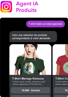 Chatbot IA qui automatise la vente de produits en ligne