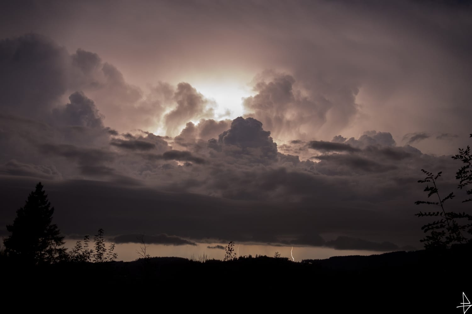 Photo impact de foudre