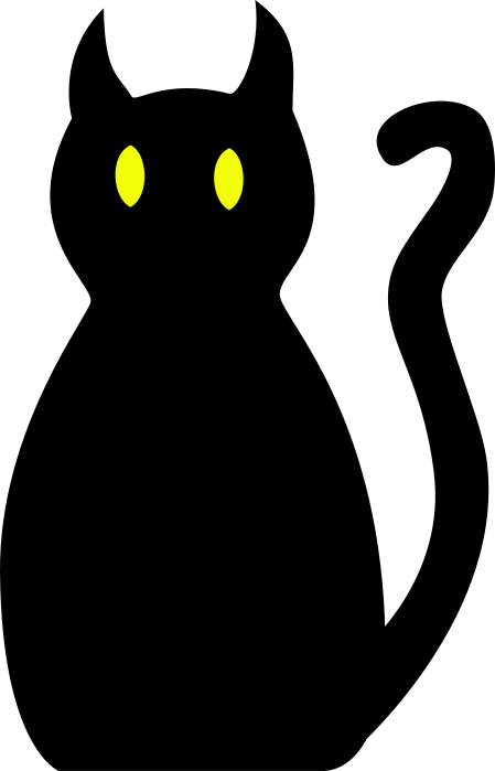 Illustration chat démon