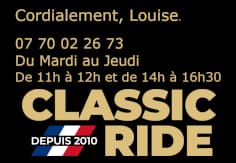 signature de mail pour Classic Ride