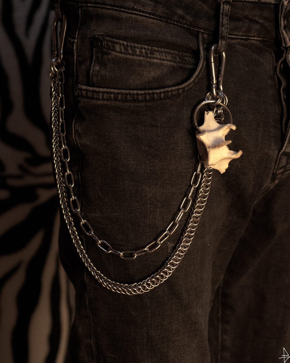 chaine pour vêtement fabriquée par 3e création