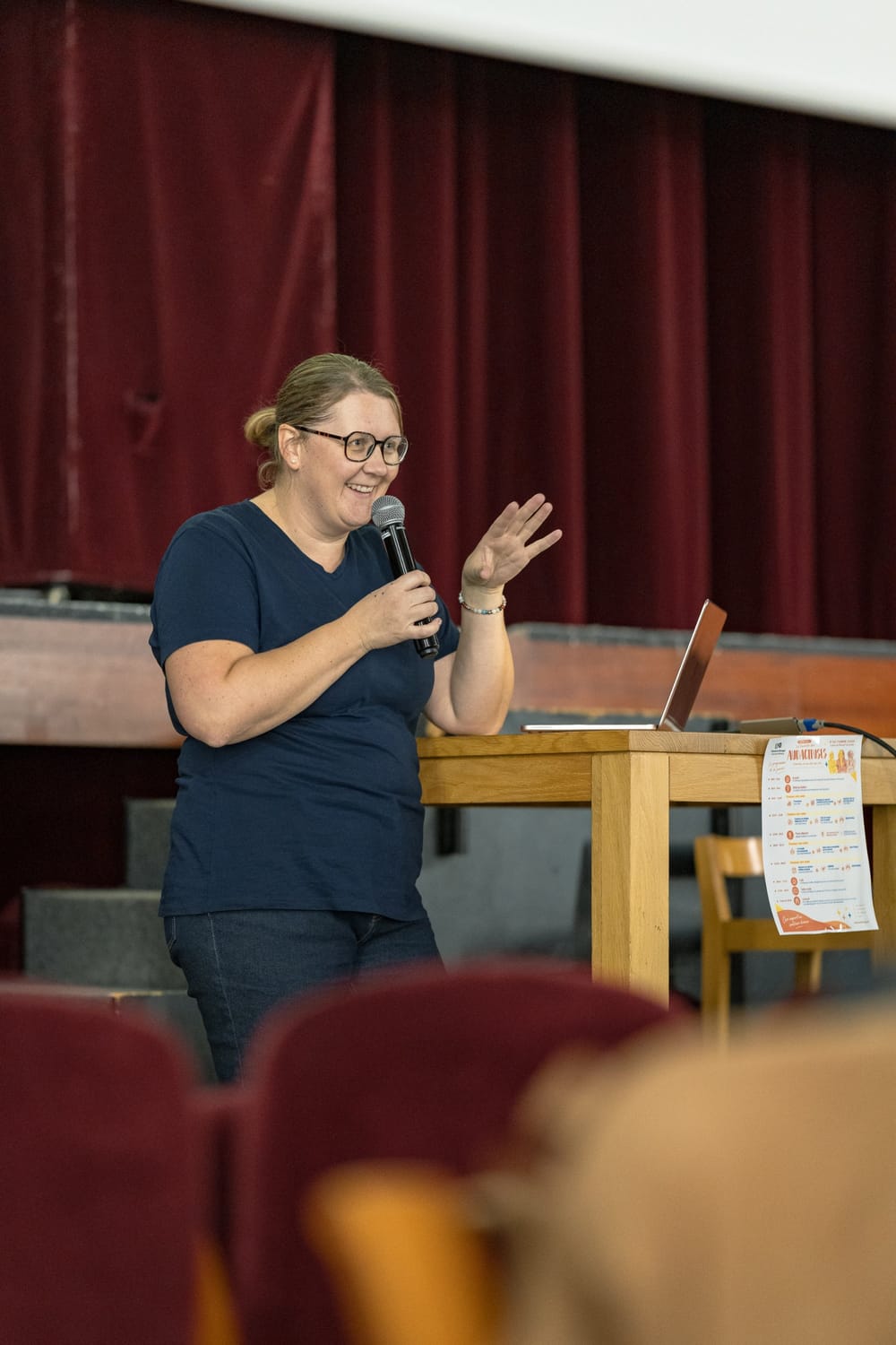Diane Descatoire en conférence