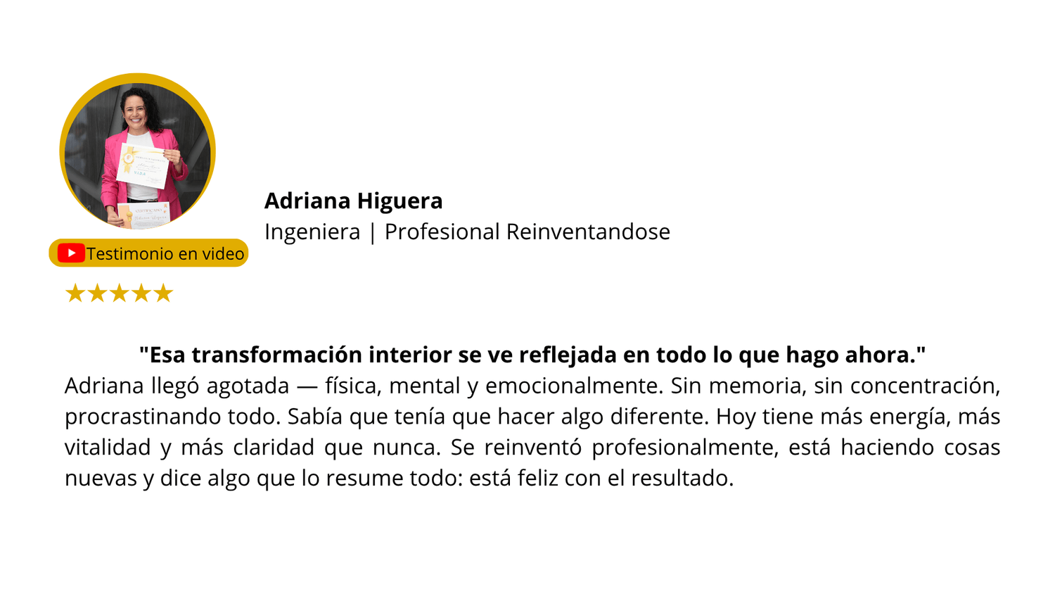 Testimonio Adry