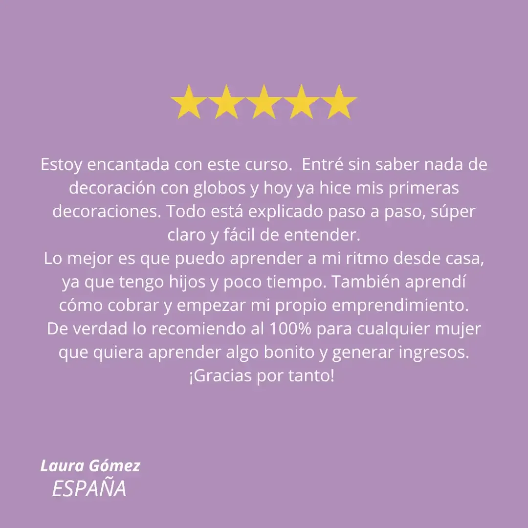 Testimonio de alumna