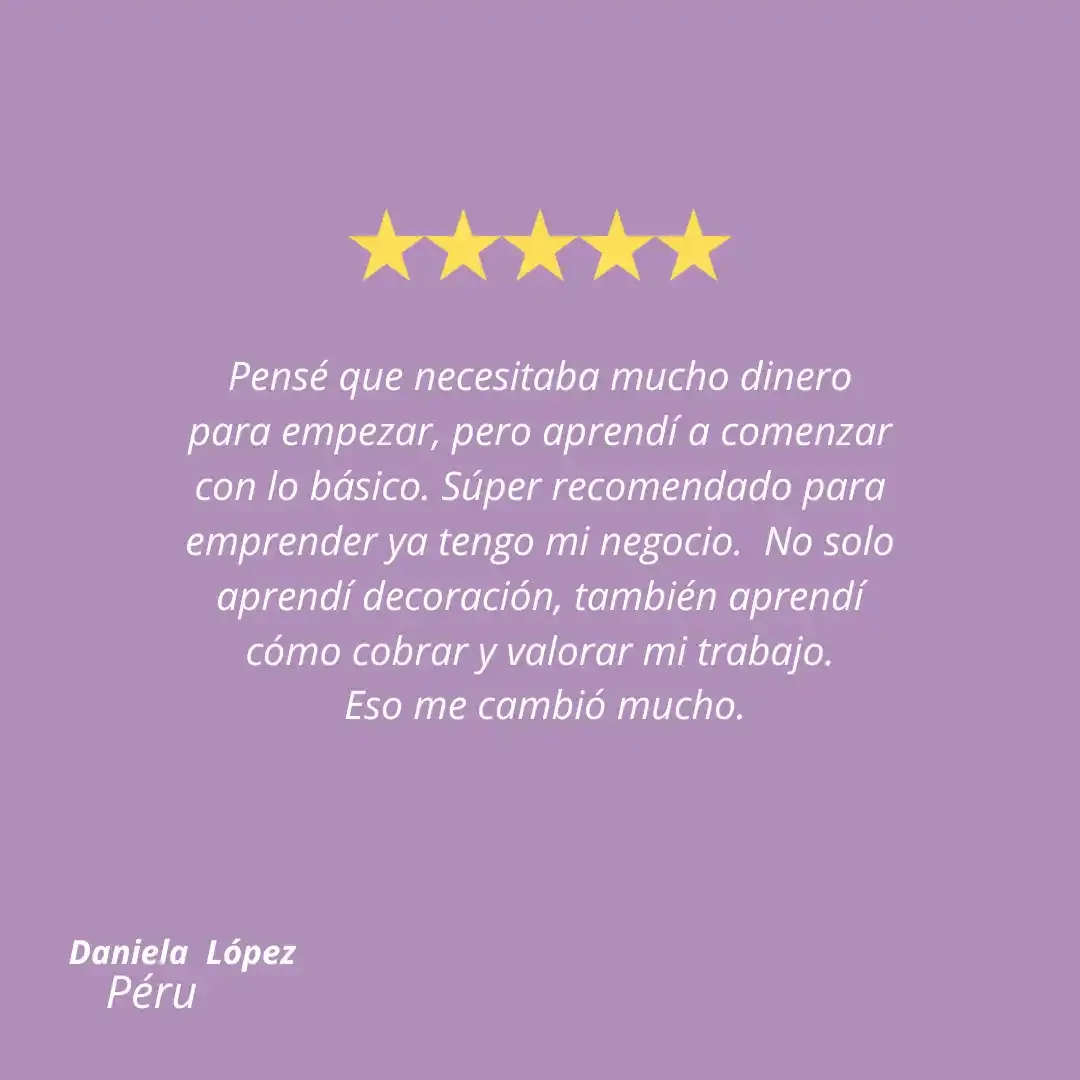 Testimonio de alumna