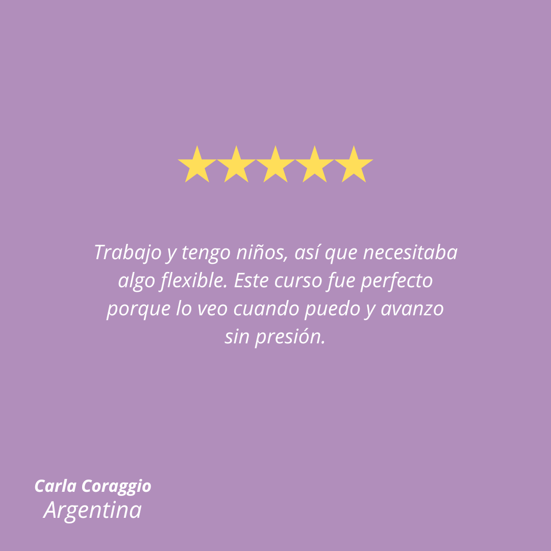 Testimonio de alumna