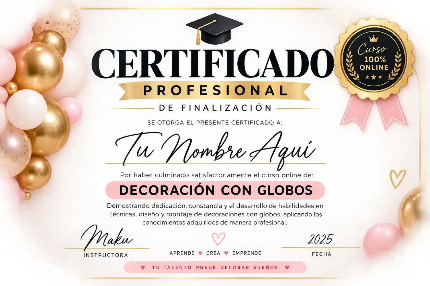Certificado profesional