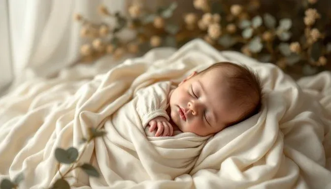 Baby sleeping peacefully