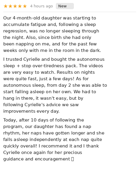 Customer review