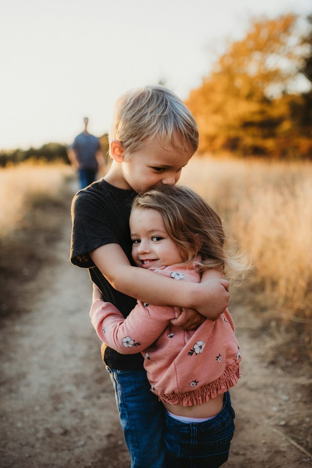 Enfant qui s'endort paisiblement