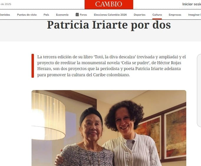 Patricia iriate en Cambio