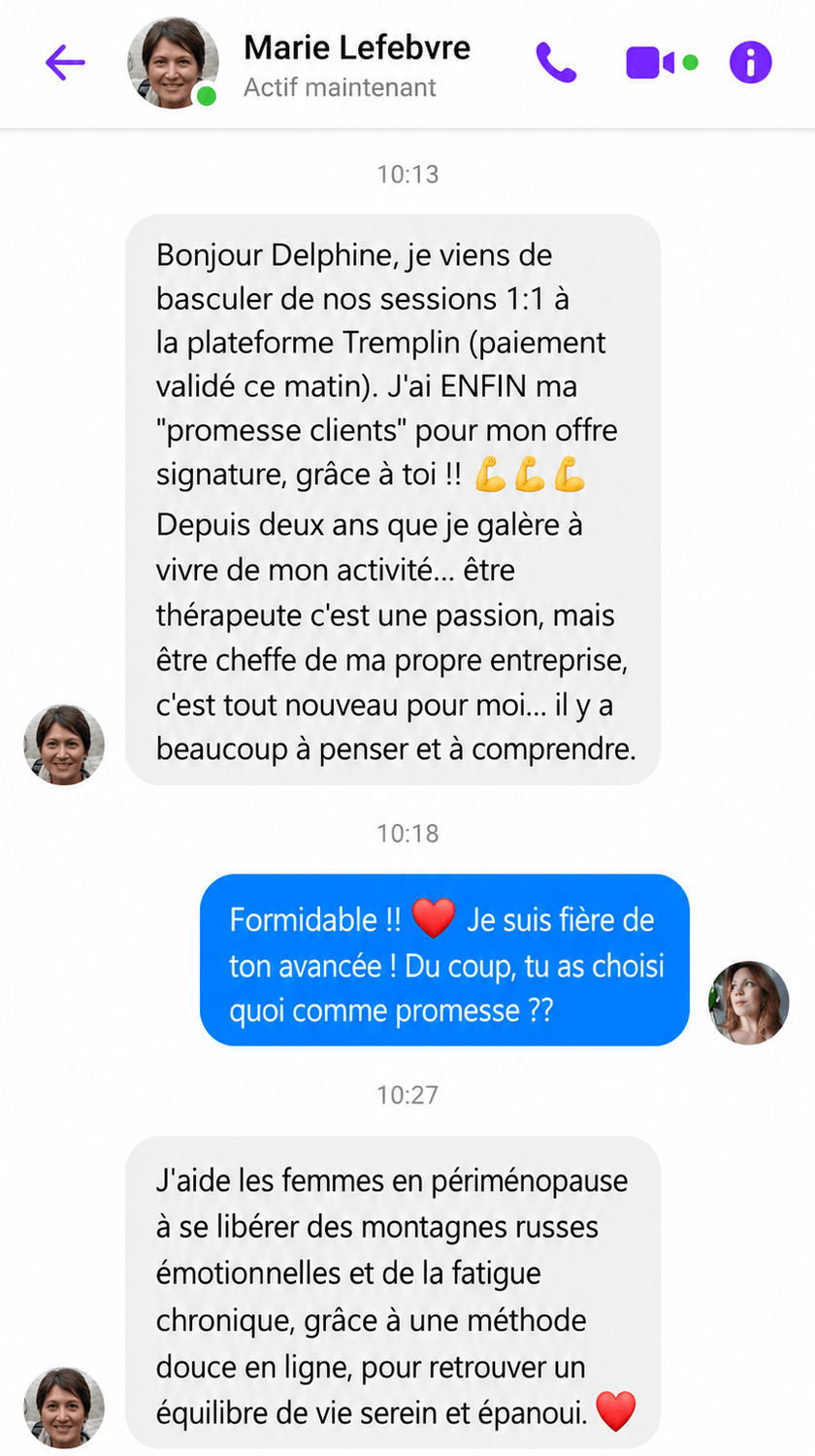 Témoignage Marie