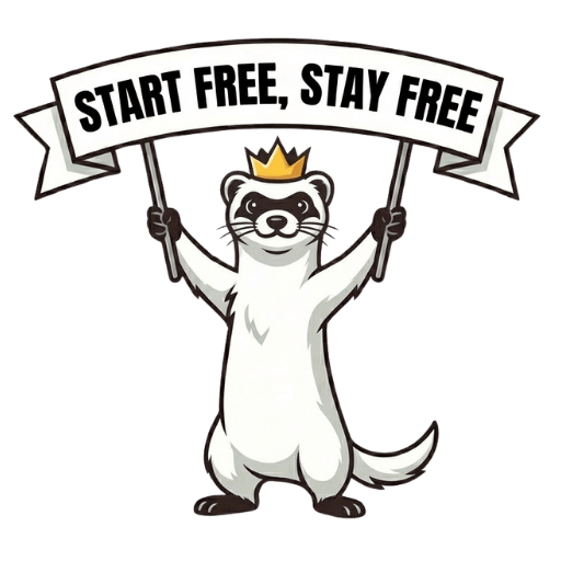 Start Free Stay Free Mascot